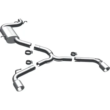 Výfuk pro motocykl Cat Back výfuk Magnaflow pro Volkswagen Golf 2.0L GTI 2010