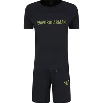 Pánské tričko Emporio Armani Sada | Barva:tmavě modrá | Velikost:176
