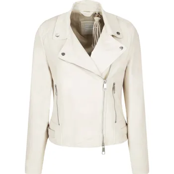 Dámská casual bunda BOSS CASUAL Kůžoná křivák Juana | Barva:ekr | Velikost:38