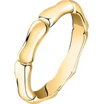 Morellato Elegantní pozlacený prsten z recyklovaného stříbra Essenza SAWA15 58 mm + 2 měsíce na vrácení zboží