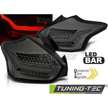 Zadní světlomet FORD FOCUS 3 15-18 HATCHBACK TMAVÁ SEQ LED