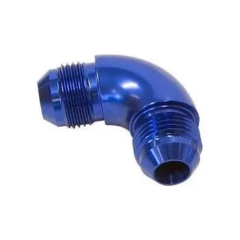 Hadicová spojka Fitinka 90° spojka samec / samec AN8 - full flow