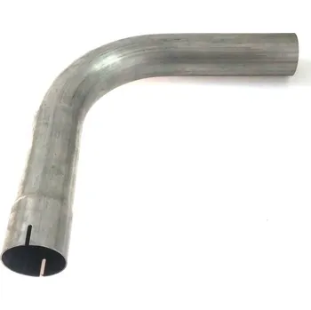 Výfuková trubka Nerezová trubka s rozšířením - koleno 90°, 76mm, délka 61cm