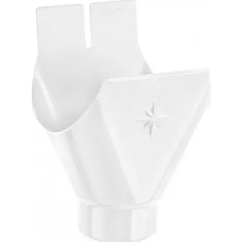 okap Kotlík pozinkovaný šedo bílý 400/120 lisovaný