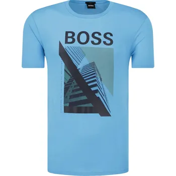 Pánské tričko boss Tričko Tessler 131 | Barva:modrý | Velikost:XXL