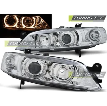 Přední světlomet PŘEDNÍ SVĚTLA OPEL VECTRA B 99-02 ANGEL EYES CHROME