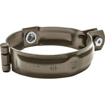 okap Objímka hliníková zeleno hnědá 120 mm bez hrotu, s metrickým závitem M10