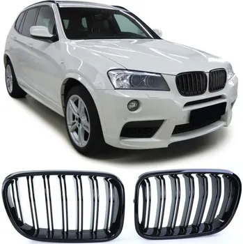 Tuning Mřížky chladiče (dvojité) performance lesklé pro . BMW X3 F25 10-14
