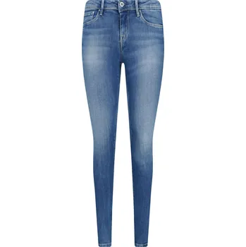 Oblečení a móda Pepe Jeans London Džíny Cher | Barva:modrý | Velikost:25/28