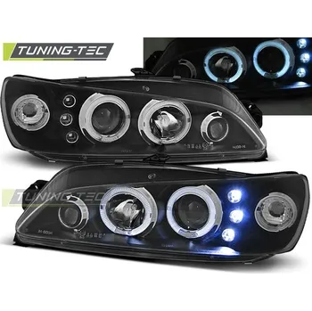 Přední světlomet PŘEDNÍ SVĚTLA PEUGEOT 306 05.97-03.01 ANGEL EYES ČERNÁ