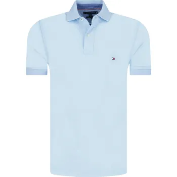 Pánské tričko Tommy Hilfiger Polokošile | Barva:světlo modrá | Velikost:XXL