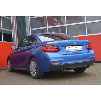 Tlumič výfuku sportovní tlumič výfuku- Duplex BMW 2er F22/F23 - s certifikátem ECE (971355AMD-X)