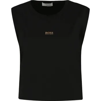 Dámské tričko boss Tričko C_Elys_Active | Barva:černý | Velikost:L