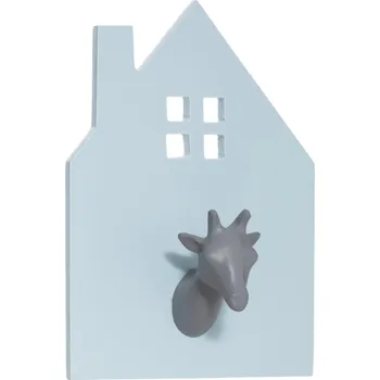 Věšák Atmosphera for Kids Dětský věšák dům se zvířaty 12 x 17 cm | 3 vzory Vzor: Žirafa
