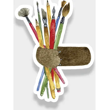 Samolepící dekorace ePiPí Samolepka - Kreativní duše