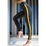 Luxusní dámské zeštíhlující sportovní legíny s vysokým pasem Zlaté Mámení M