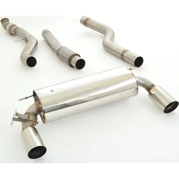 90mm Výfukový systém- Duplex (nerez) - s certifikátem ECE (681369D-X)