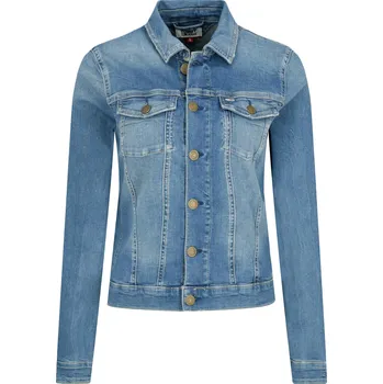 Dámská casual bunda Tommy Jeans Džínová bunda | Barva:modrý | Velikost:M