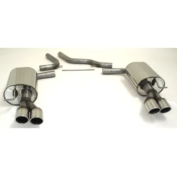 Tlumič výfuku Duplex sportovní tlumič výfuku Audi A6 4F FWD - s certifikátem ECE (971022D-X)