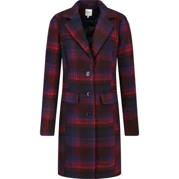 Dámská casual bunda Silvian Heach Kabát FYLLU | Barva:vínový | Velikost:XS