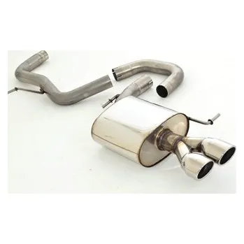 Tlumič výfuku sportovní tlumič výfuku (nerez) - s certifikátem ECE (972711AT-X)