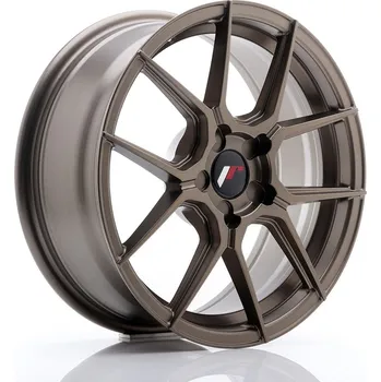 Alu kolo Japan Racing JR30 17x7 ET20-40 5H BLANK, Matt Bronze