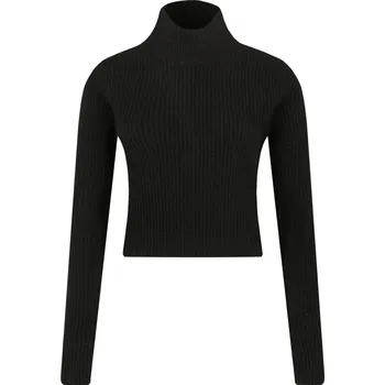 Dámský svetr Pepe Jeans London Rolák SILVI pepe jeans x dua lipa | Barva:černý | Velikost:L