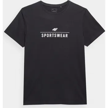 Pánské tričko 4F 4FSS23TTSHM539 DARK BLUE Pánské tričko US S