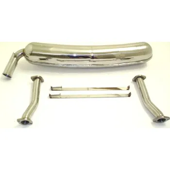 Tlumič výfuku sportovní tlumič výfuku (nerez) - s certifikátem ECE (970100)