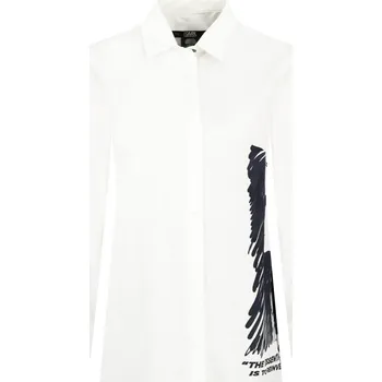 Dámská košile Karl Lagerfeld Košile Legend | Barva:bílý | Velikost:34