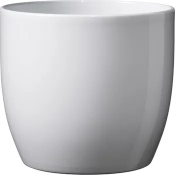 Obal na květináč Soendgen Keramik Obal Basel 12 cm, bílá