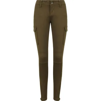 Dámské kalhoty Liu Jo Kalhoty Cargo | Barva:khaki | Velikost:24