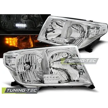 Přední světlomet PŘEDNÍ SVĚTLA TOYOTA LAND CRUISER FJ200 07-12 CHROM LED