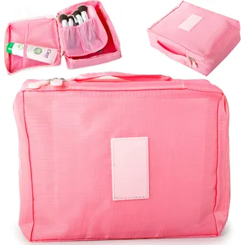 Cestovní taška na kosmetiku růžová