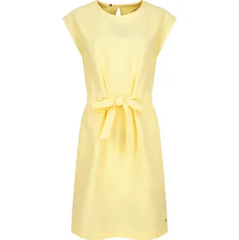 Dámské šaty Tommy Hilfiger šaty carolina tepláková soupravas | Barva:žlutý | Velikost:38