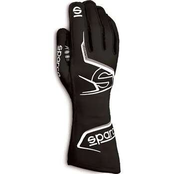 Rukavice Rukavice Sparco Arrow Karting (vnější šití) černo/bílá