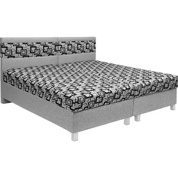 Postel Dvoulůžko SINDY | 160x200 cm | rošt deska | VÝBĚR POTAHU A MATRACE | z ČR