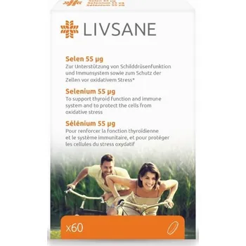 Livsane Selen 55 mcg 60 tbl.