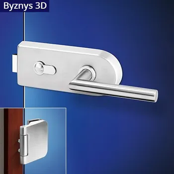 Dveřní kování ACT SERVIS ACT - Tipa Byznys OV 3D Provedení: PZ (vložkový zámek), Povrch: IN - nerez