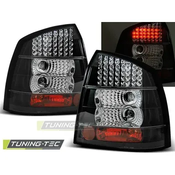 Zadní světlomet LED ZADNÍ SVĚTLA OPEL ASTRA G 09.97-02.04 3D/5D ČERNÁ LED