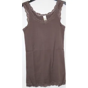 Dámské tílko duo pack | Hnědo-béžové