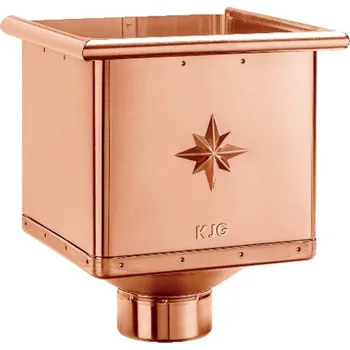 okap Kotlík měděný sběrný kubický 120 mm