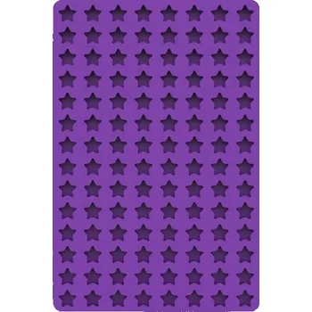 Hračka pro psa Silikonová forma na psí pamlsky Tvar: Hvězdičky /112ks/