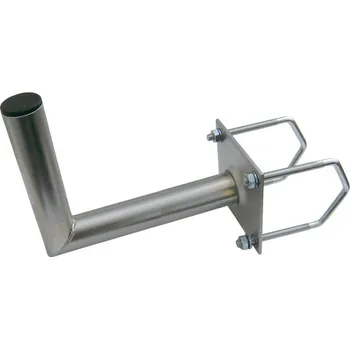 Anténní držák Anténní držák 50cm na balkon na hranaté zábradlí, trubka 42/2mm, výška 16cm