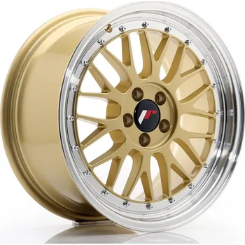 Alu kolo Japan Racing JR23 17x8 ET35 5x100 Gold w/Machined Lip