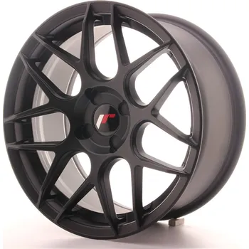Alu kolo Japan Racing JR18 17x8 ET25-35 4H BLANK, Matt Black