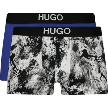 Boxerky HUGO Boxerky 2-pack TRUNK | Barva:bílý | Velikost:XXL