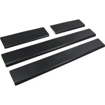 Nerezová ochrana bočního prahu černá pro Kia Rio III UB od 11