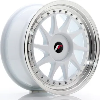 Alu kolo Japan Racing JR26 17x8 ET20-35 BLANK, White w/Machined Lip