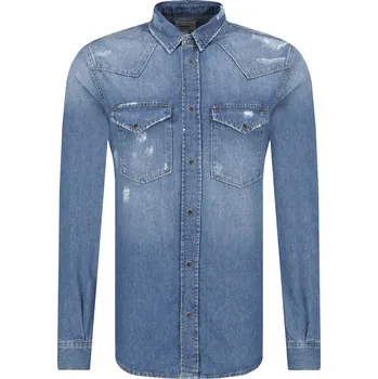 Pánská košile Pepe Jeans London Košile NOAH | Barva:modrý | Velikost:M